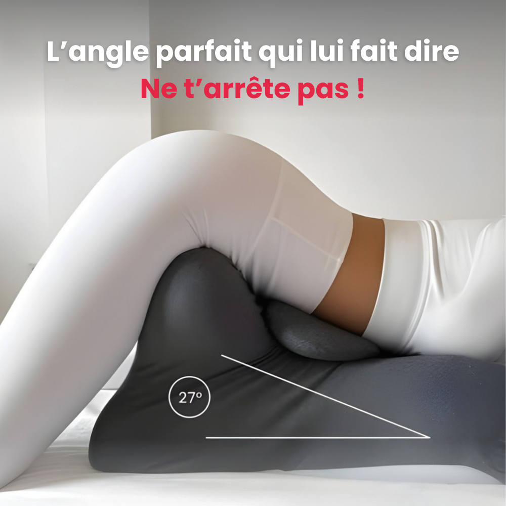 Apex 27° Coussin — Le N°1 pour Retrouver l'Intimité Sans Douleur