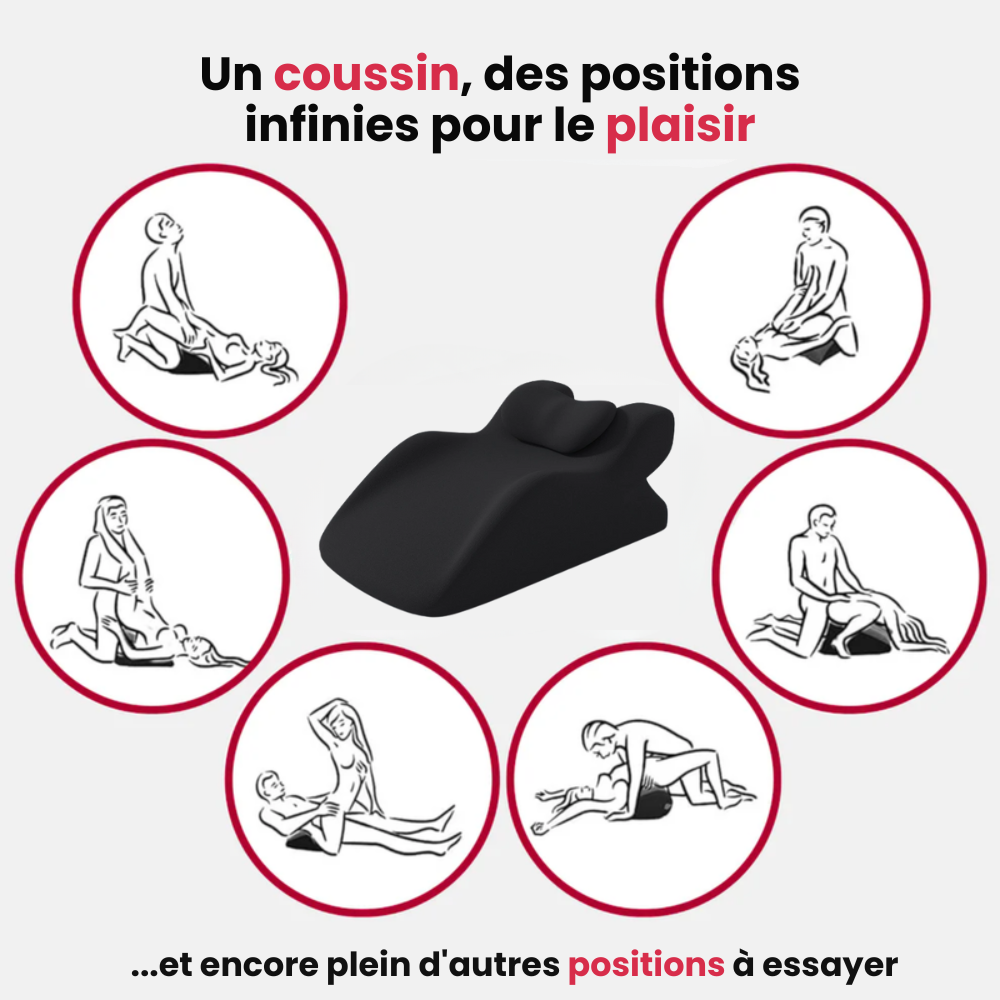 Apex 27° Coussin — Le N°1 pour Retrouver l'Intimité Sans Douleur